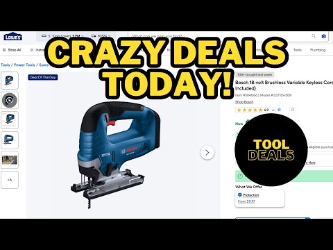 Crazy Tool Deals At Lowes & Home Depot You CAN'T Miss!