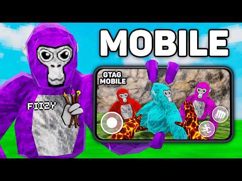 I Played Gorilla Tag Mobile