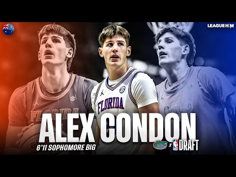 Alex Condon Florida Midseason Highlights | Skilled Aussie Big | 2025 NBA Draft