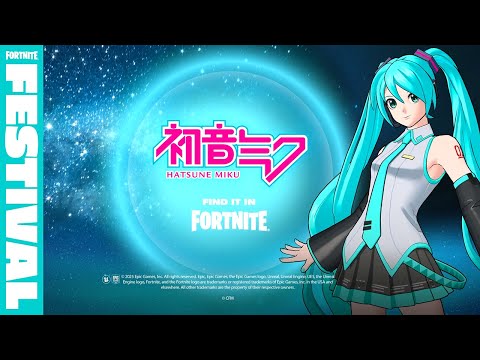 Hatsune Miku Trailer - Fortnite Festival