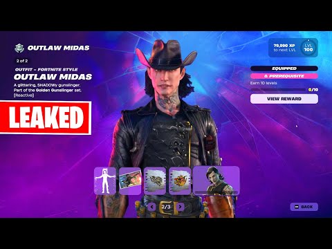 Big Bad Wolf Midas Rewards Pages Fortnite