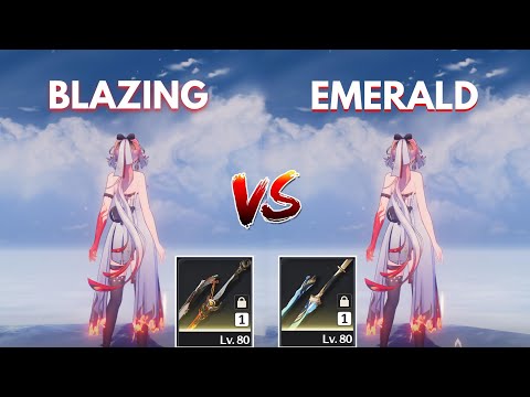 Best Weapon for S0 Changli?? Blazing Brilliance vs Emerald!! Wuthering Waves