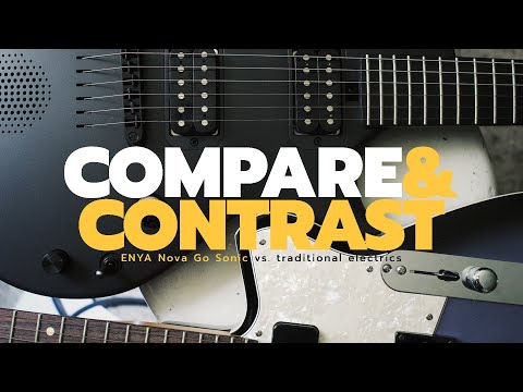 Nova Go Sonic vs a traditional electric guitar - how does it compare?