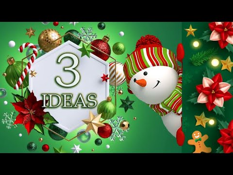 3 DIY Christmas Crafts Ideas ❄️ Simple & Affordable Diy Christmas decorations ideas for home