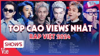 BXH Top 21 Bài Rap Dẫn Đầu Lượt Nghe tại RAP VIỆT 2024: Robber, GILL, Dangrangto. Coolkid