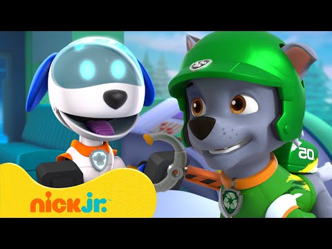 PAW Patrol Robo-Dog Adventures! w/ Rocky 🤖 10 Minutes | Nick Jr.