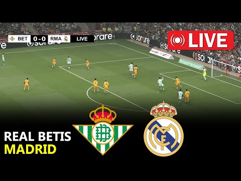 Real Betis vs Real Madrid | La Liga 2024/25 | eFootball pes 21 gameplay