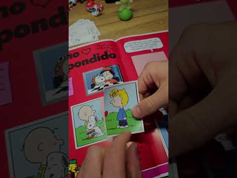 Álbum de Snoopy - Panini #penauts