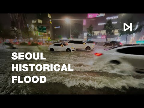 Korea Historical Flood 2022 | Seoul