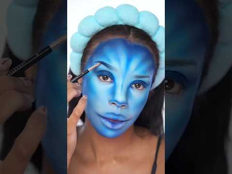 AVATAR MAKEUP TRANSFORMATION 💙🪐