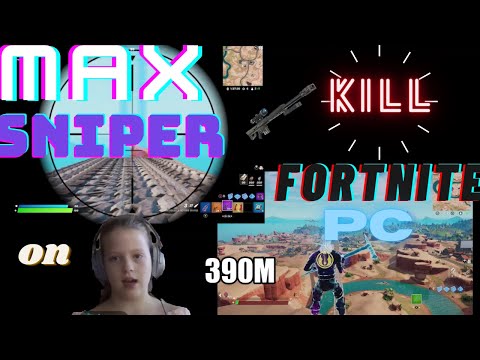 Longest Sniper Shot on PC - Fortnite Battle Royale Chapter 3 Season 1