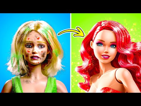 Re-Make My Doll with Me 😍 My Doll's Fabulous Journey From Drab to FAB 💖👱🏼‍♀️ | Extreme Makeover