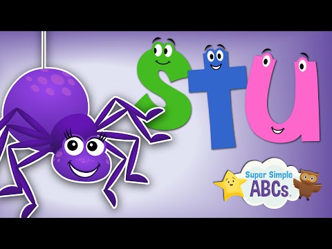 The Sounds of the Alphabet | s-t-u | Super Simple ABCs | ​​🌈 Super Simple ABCs