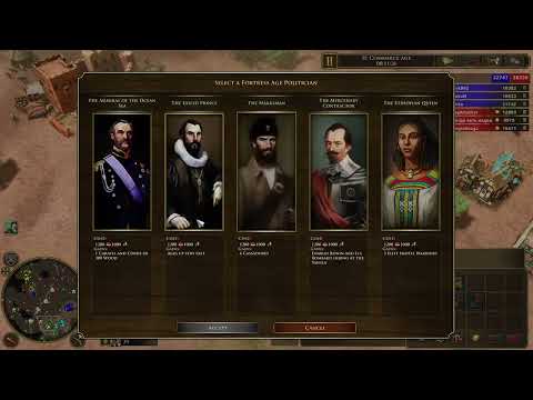 Age of Empires III Multiplayer 3v3