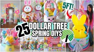 20 DOLLAR TREE DIYs That'll Get You Ready For EASTER On A Budget! 🐰