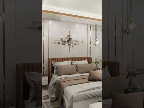 "Minimal Elegance: Master Bedroom Makeover in Seconds!"