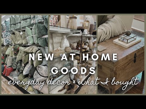 New at Home Goods | everyday decor & what I bought