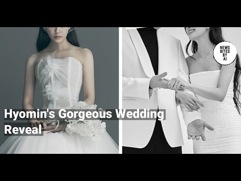 T-ara's Hyomin Shares Stunning Wedding Photos