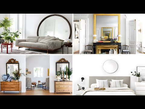 MIRROR WALL DECORATING IDEAS 2025 - MIRROR DECORATION IDEAS 2025 - AMAZING INTERIOR DESIGN IDEAS