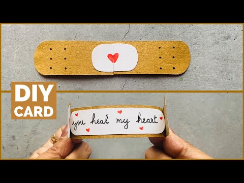 😍 Surprise Message Card | Pun Card | Easy Cute Card ideas