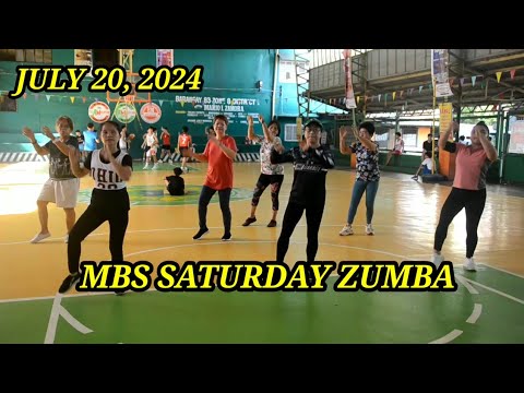 JULY 20, 2024. MBS SATURDAY ZUMBA CLUB ..