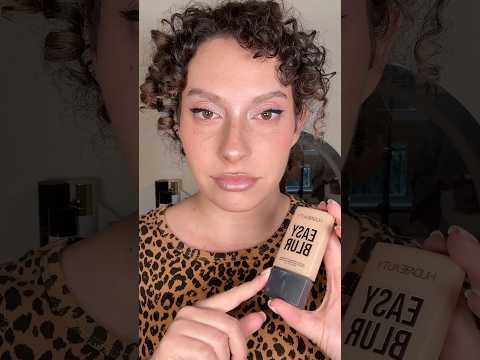 Trying the NEW HUDA EASY BLUR FOUNDATION #hudabeauty #foundation