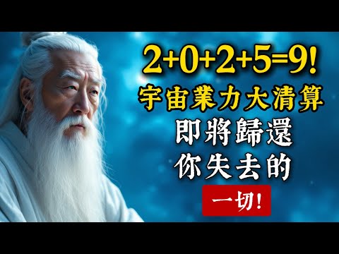 2025年只是開始，宇宙業力大清算！老天要收拾一批壞人了，你失去的一切都將歸還！