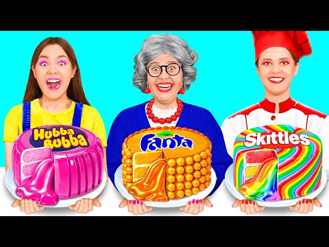 Me vs Grandma Cooking Challenge | Smart Gadgets vs Hacks by RaPaPa Challenge