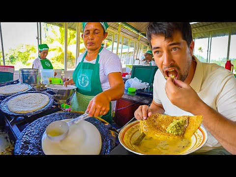 SRI LANKAN STREET FOOD 🇱🇰 Seafood "Ambulthiyal" + Fisherman Challenge in Sri Lanka!