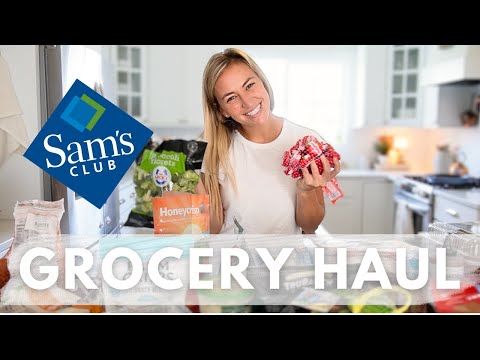 Healthy Grocery Haul! | What I buy at Sam's Club!