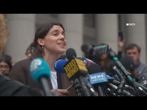 Mahmoud Khalil Press conference with Legal Team and Susan Sarandon