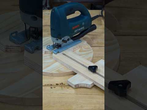 Simple Jig Saw Trimmer Hacks for Best Woodworking Technique #shorts #woodworking #trending