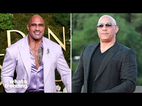 Vin Diesel REIGNITES 8-Year FEUD With Dwayne Johnson in SHOCKING 2025 Golden Globes Moment!