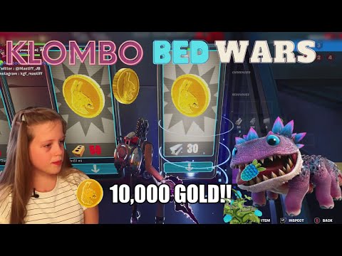 Epic 10,000 Gold Glitch - Klombo Bed Wars