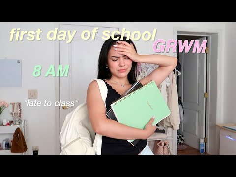 GRWM: first day of school *senior year*