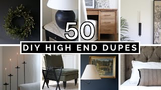 50 DIY HIGH END HOME DECOR THRIFTED DUPES