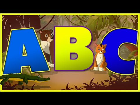 Alphabet Animals | ABC Song with Animals for Kids | Learn Phonics + ABC Alphabet