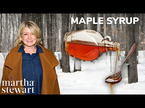 Martha Stewart Makes Real Vermont Maple Syrup From Tree to Table | Maple Cream and Maple Candy