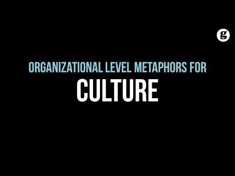 Organizational Level Metaphors for Culture