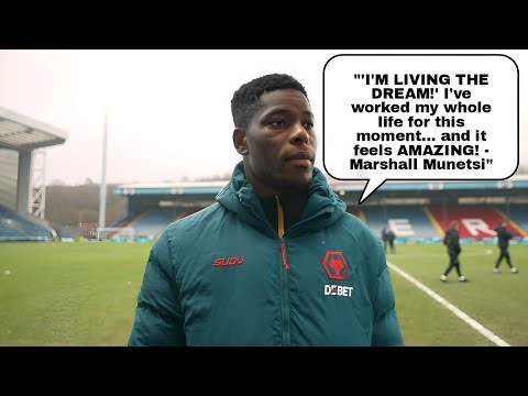 IT'S A DREAM COME TRUE! MARSHALL MUNETSI REACTS TO HIS WOLVES DEBUT & 2-0 WIN VS BLACKBURN ROVERS