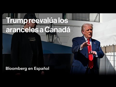 Trump dice que está reevaluando los planes de los aranceles para Canadá