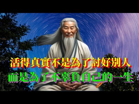 弘一法師說：活得真實，不是為了討好別人，而是為了不辜負自己的一生