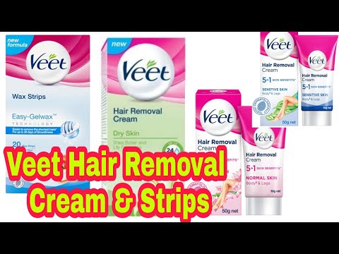 Veet Hair Removal Cream & Wax Strips| Wax Strips| Hair Removal Cream| Body Waxing| Veet| Be Glam