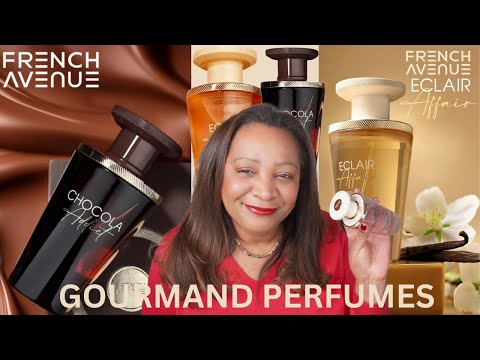 MIDDLE EASTERN GOURMAND PERFUMES / FRAGRANCE WORLD FRENCH AVENUE ECLAIR AFFAIR & CHOCOLA ADDICT