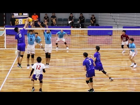 【国スポ近畿2024】少年男子 　大阪 vs 兵庫 第２セット　＜男子バレーボール＞