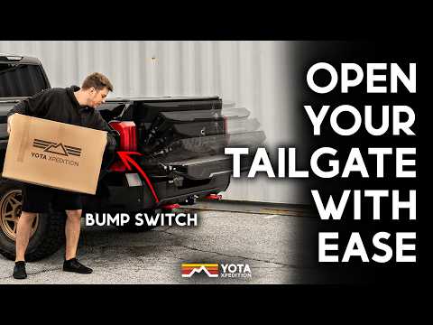 Hands Full? Open Your Tundra TailGate With Ease | 2022+ Tundra Tail Gate Bump Switch Kit