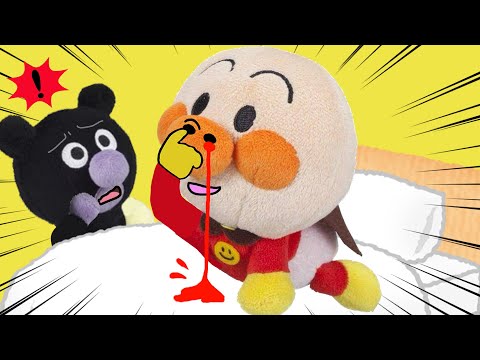 お鼻をほじらないで！ 鼻のほじりすぎには注意して！アンパンマンアニメ！anpanmananime animation