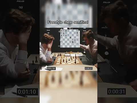 Magnus Carlsen resigns against Vincent keymer in freestyle chess semifinal