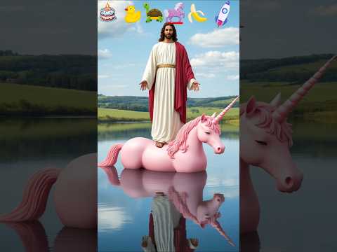 Will a unicorn Boat Hold Jesus' Weight? #shorts #jesus #shortvideo