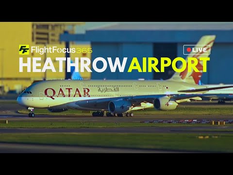 Heathrow Airport Live - Sunday 12th January 2025